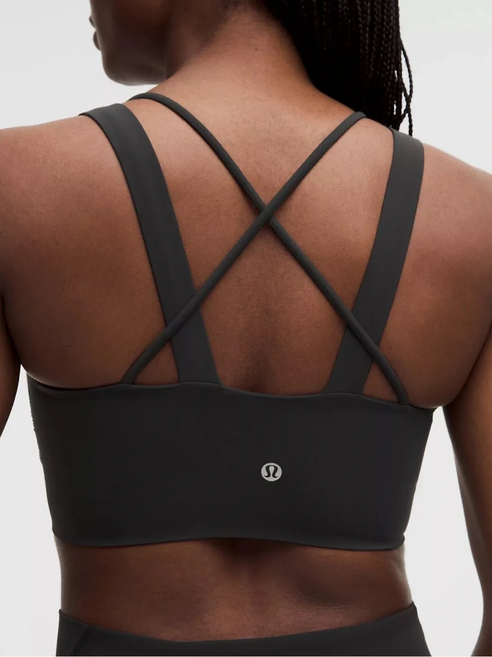 NWOT Lululemon Like A Cloud Black D/DD Longline Sports Bra